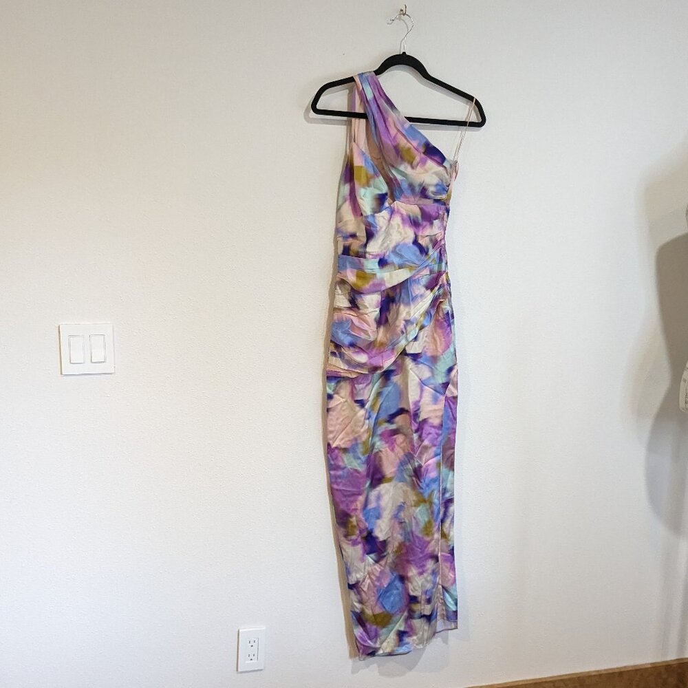 Nicholas Brielle Draped Asymmetric Gown - Picture 2 of 15